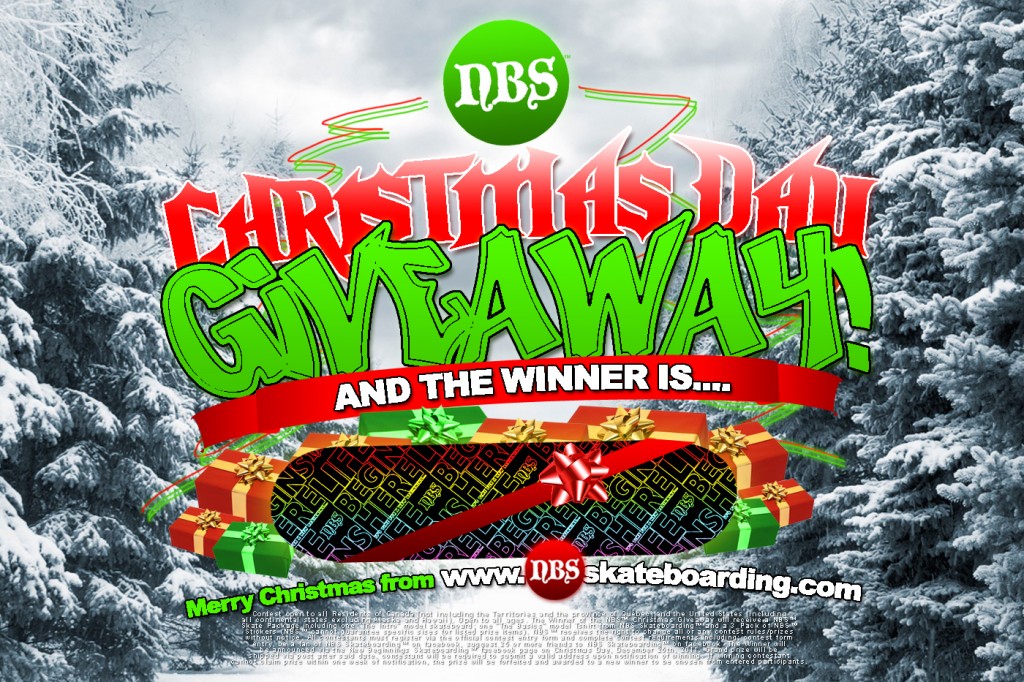 NBS CHRISTMAS GIVEAWAY 2011 : AND THE WINNER IS...